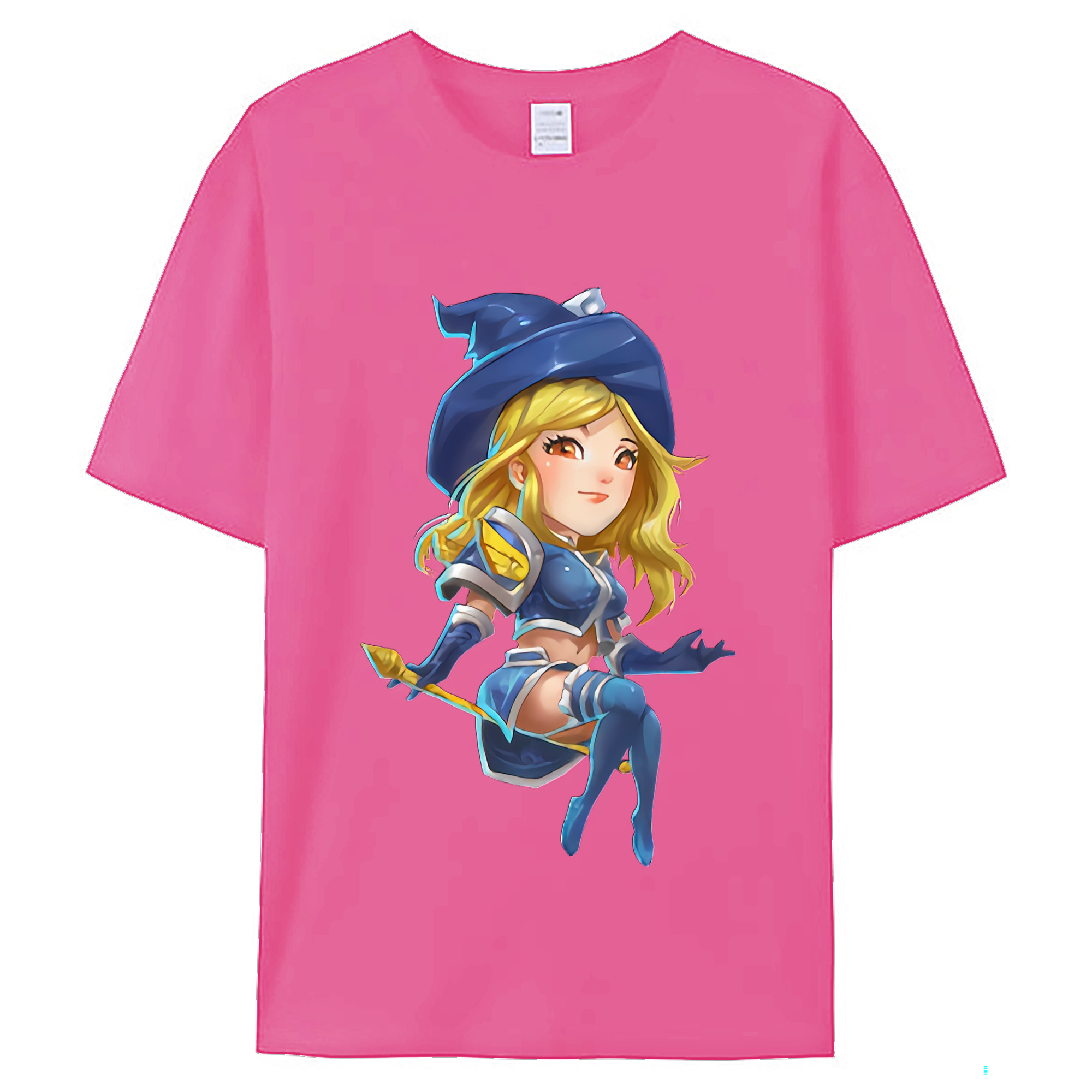 （画像用） リーグ・オブ・レジェンド League of Legends LOL レディースカジュアルプリントTシャツ（綿100％）